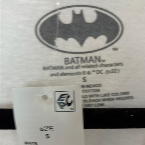 Batman Graphic T-Shirt in White and Blue - Picture 2 of 3